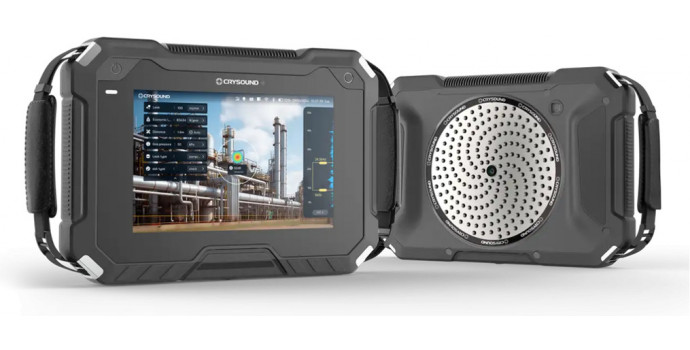 Inspecciones industriales más eficientes: CRYSOUND - Nueva Cámara de imagen acústica CRY8124